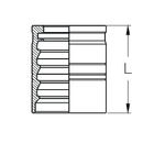 Муфта DN 12 1SN/2SN