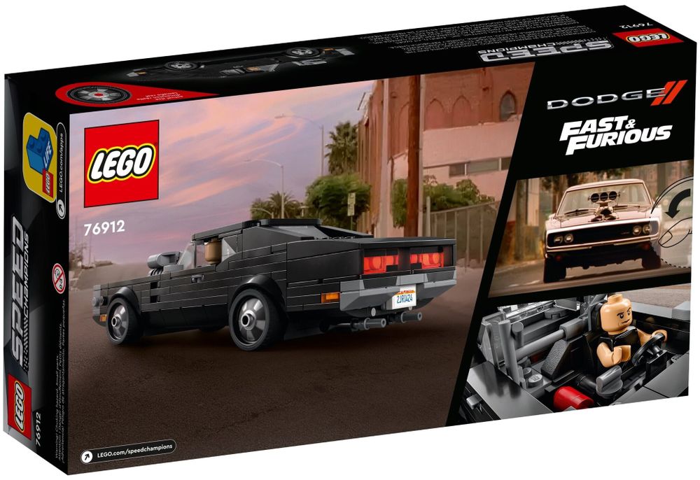 Конструктор LEGO Speed Champions 76912 Форсаж 1970 Dodge Charger R/T