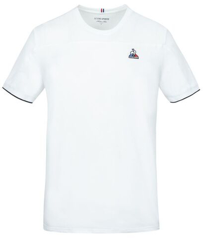 Теннисная футболка Le Coq Sportif TENNIS Tee SS No.1 M - White