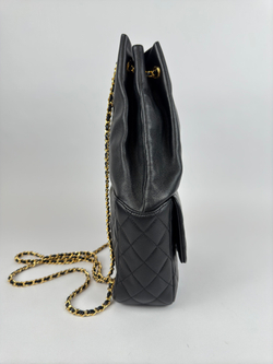 Рюкзак Chanel Black Quilted Lambskin