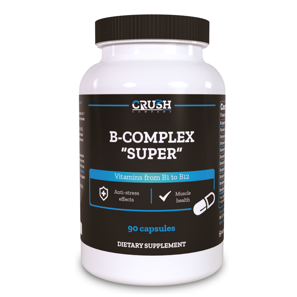 Витамины группы B (B-Super complex) (90 капсул)