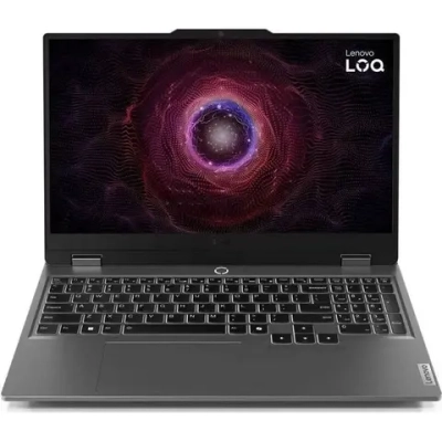 Ноутбук Lenovo LOQ 15ARP9 Ryzen 5 7235HS 16Gb SSD512Gb NVIDIA GeForce RTX 3050 6Gb 15.6" IPS FHD (1920x1080) без ОС grey WiFi BT Cam (83JC0057PS)