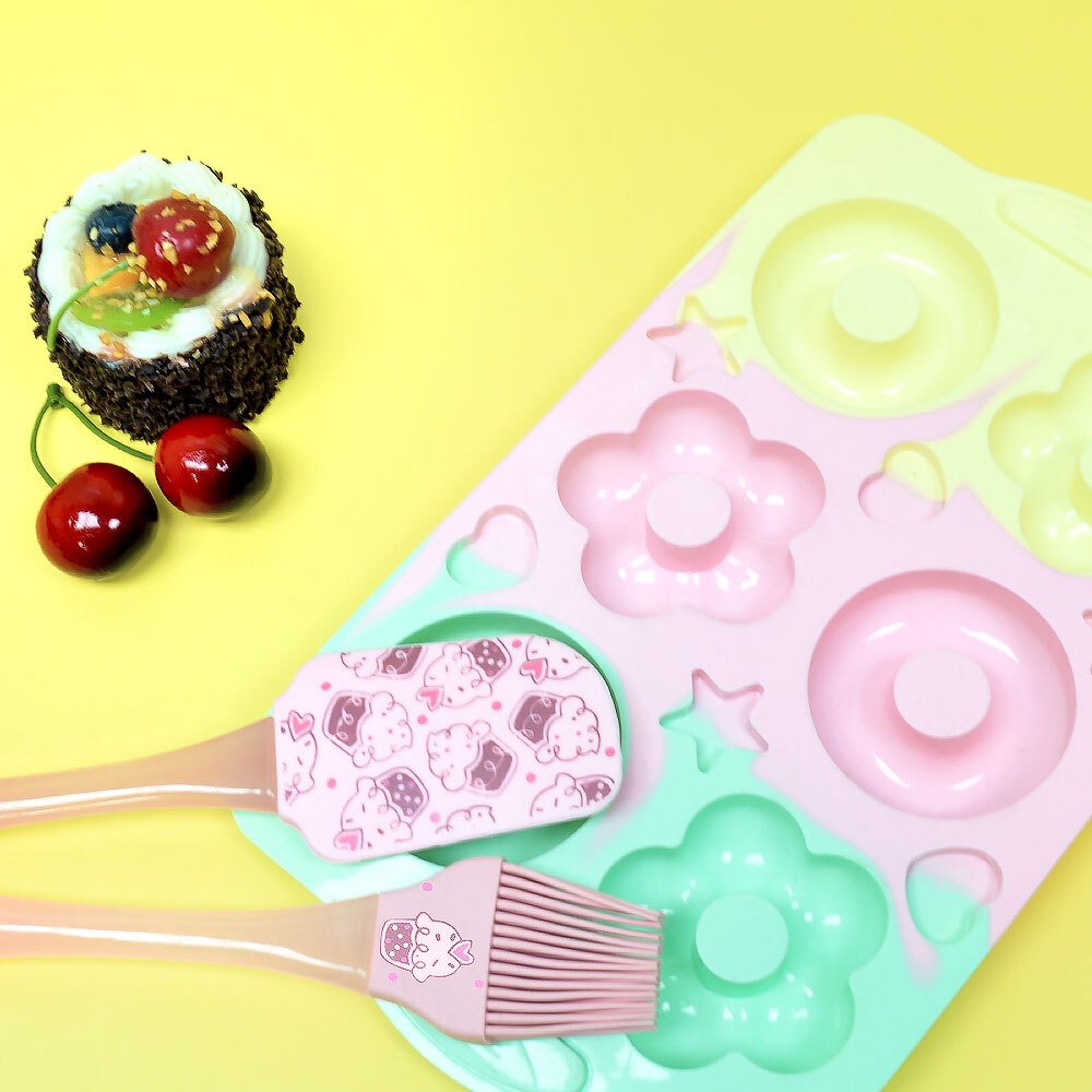 Набор Юного кондитера (форма 27*17*3см, кисточка, лопатка)