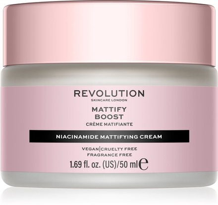 Revolution Skincare Niacinamide Mattify Mattify Boost - матирующий дневной крем /   50  ml  / GTIN 5057566146722