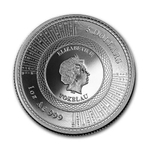 Токелау / 5 долларов / 2020 год / VIVAT HUMANITAS / Ag Серебро (Prooflike)