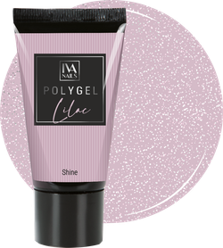 Полигель IVA NAILS Polygel Lilac Shine 30g