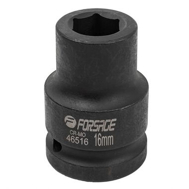 Головка ударная 16мм 3/4''6гр. Forsage F-46516
