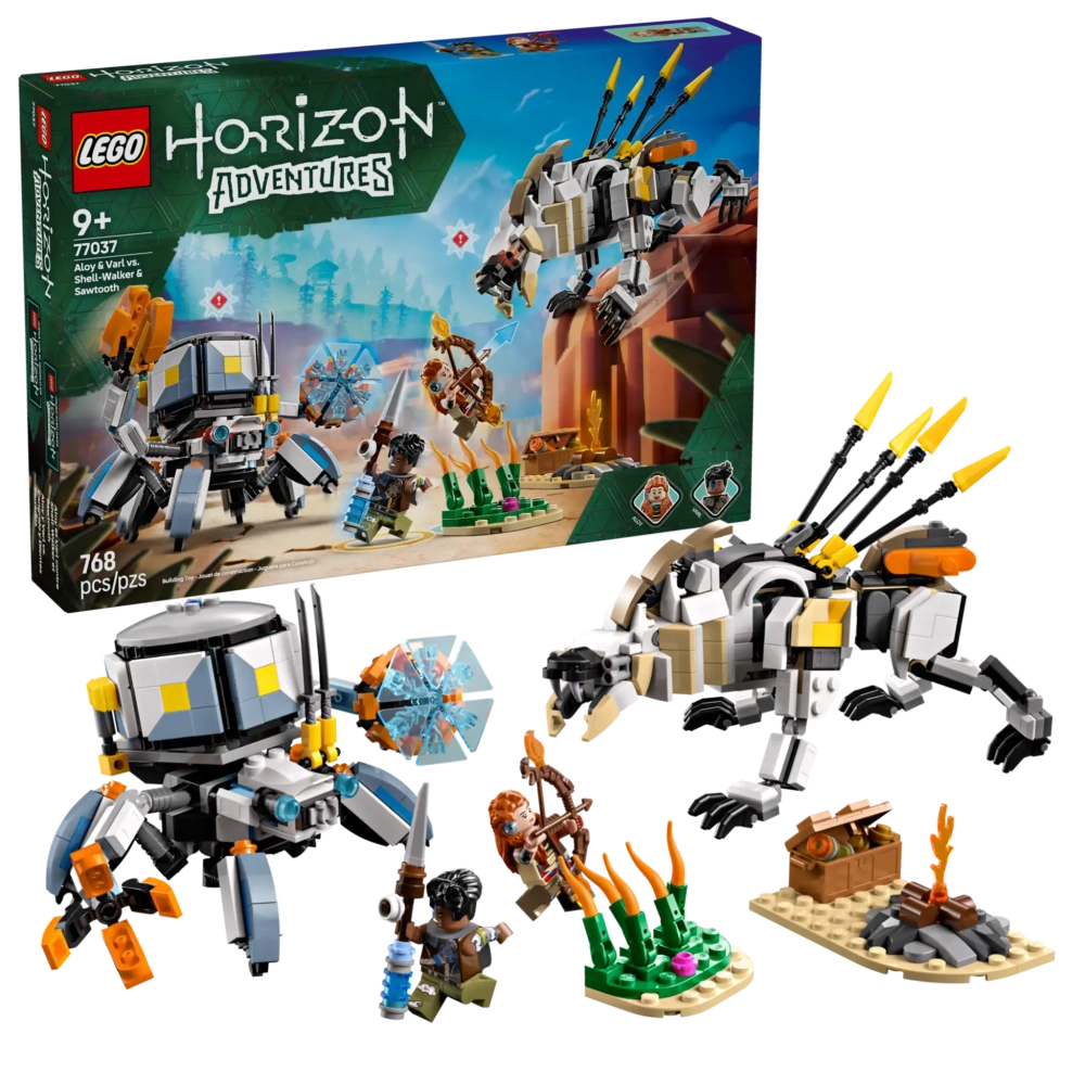 Конструктор LEGO 77037 Сплав и Варл против Shell-Walker и Sawtooth