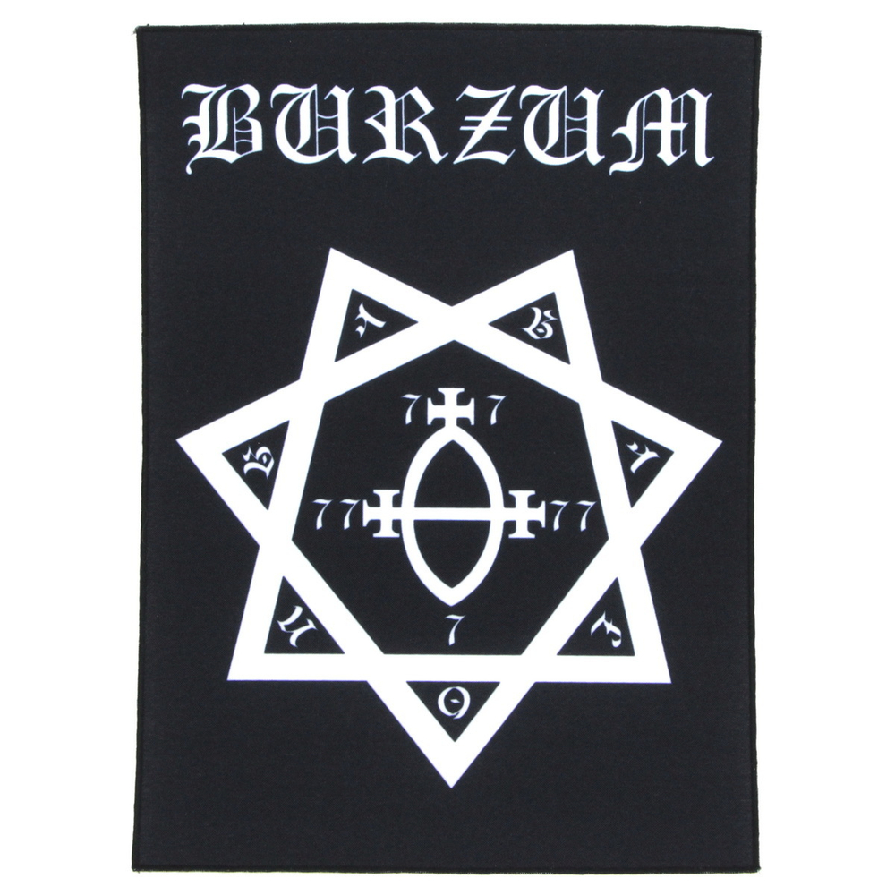 Нашивка спиновая Burzum