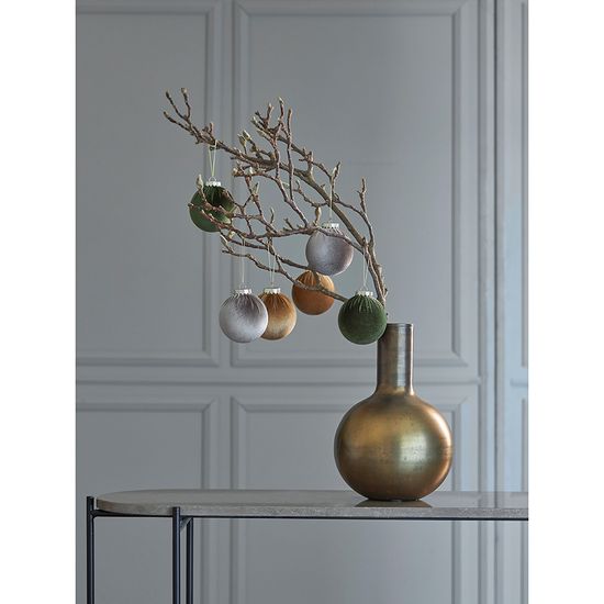 Набор ёлочных украшений velvet christmas из коллекции new year essential, 6 шт.