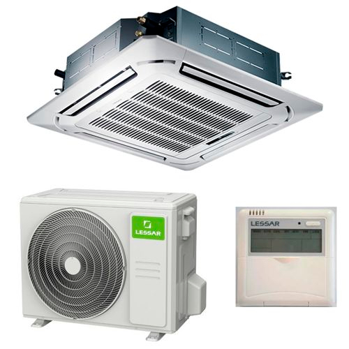 Сплит-система кассетная LESSAR LS-HE18BCWA2/LU-HE18UWA2/LZ-B4COBA