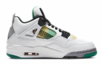 Кроссовки Jordan Air Jordan 4 Retro Lucid Green (Женская размерная сетка)