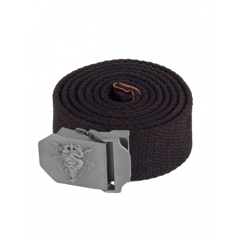 Ремень ARMY OPERATOR BELT пряжка SKULL SNAKE (черный)