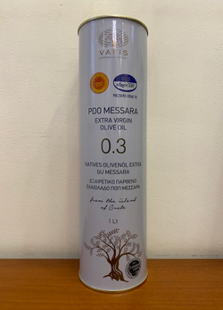 Оливковое масло нерафинированное VAFIS 0.3 Extra Virgin от NIKITAKIS в жести 1л, Греция