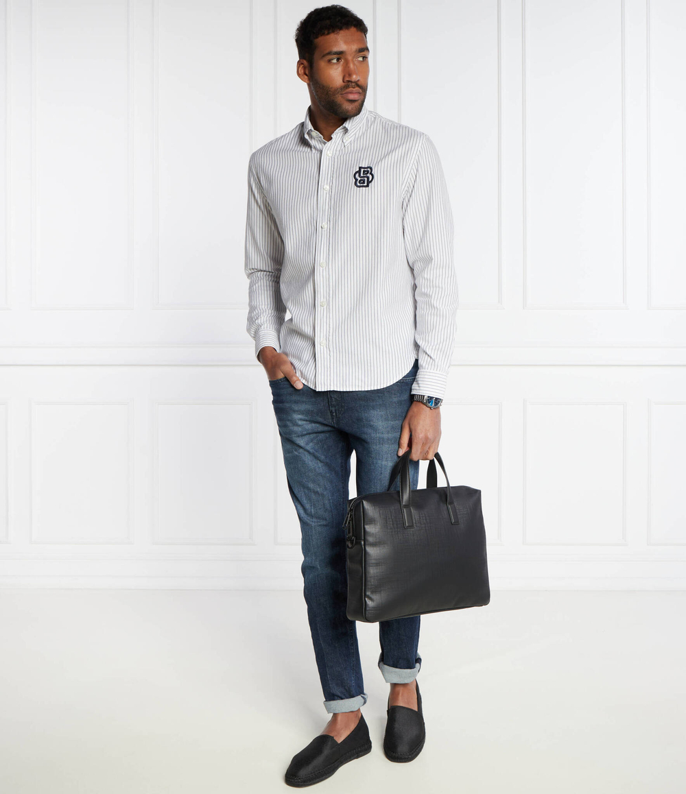 Рубашка S-OWEN-BD-E BOSS BLACK - белый(50514652)