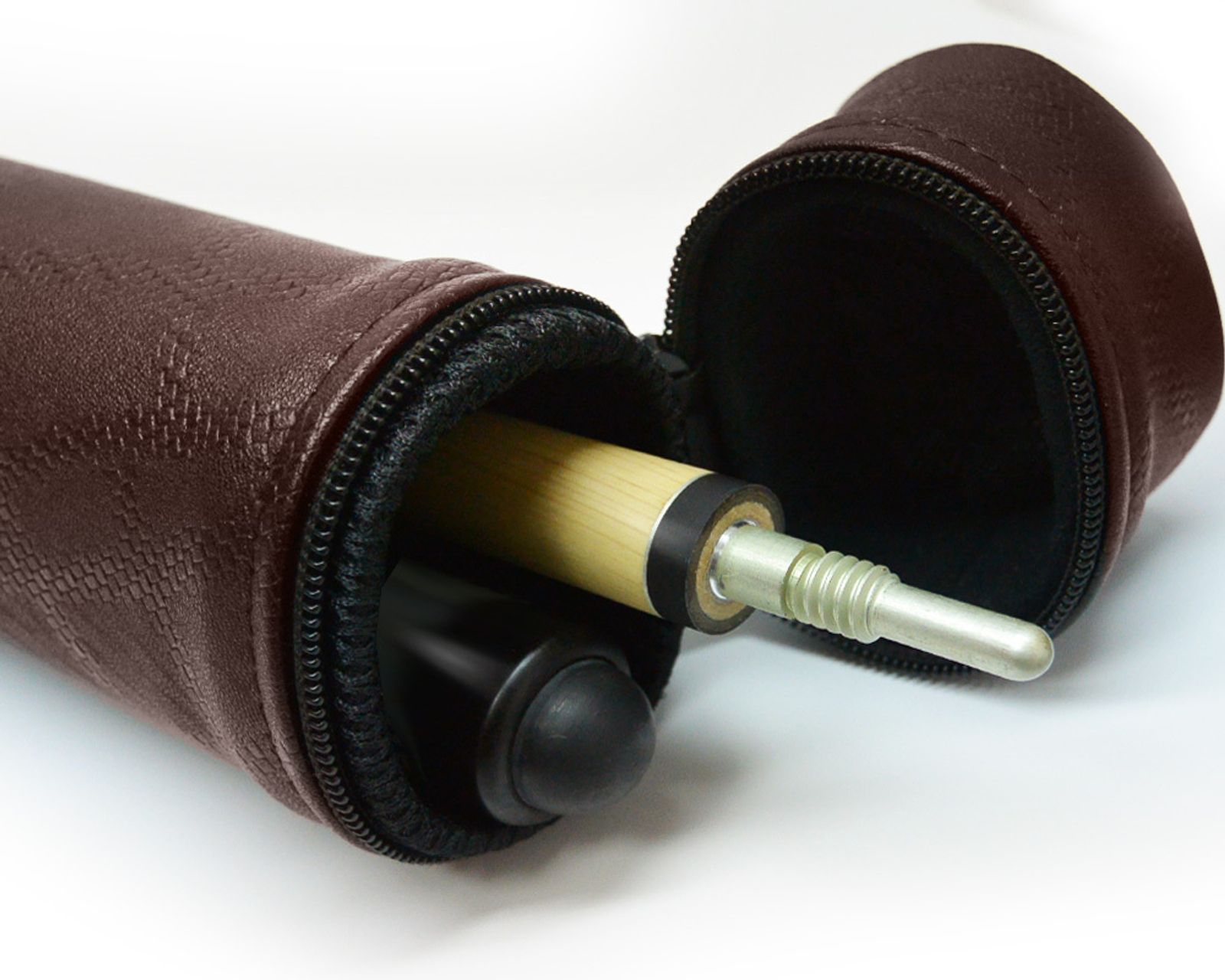 Тубус на 1 кий Меркури без кармана (черный) фото №5