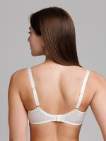 Бюстгальтер Zebra полупоролоновая чаша на каркасах (молоко)