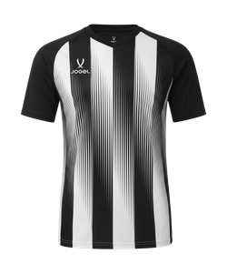 Футболка игровая Jogel Camp Striped Jersey, черный 99/белый 00
