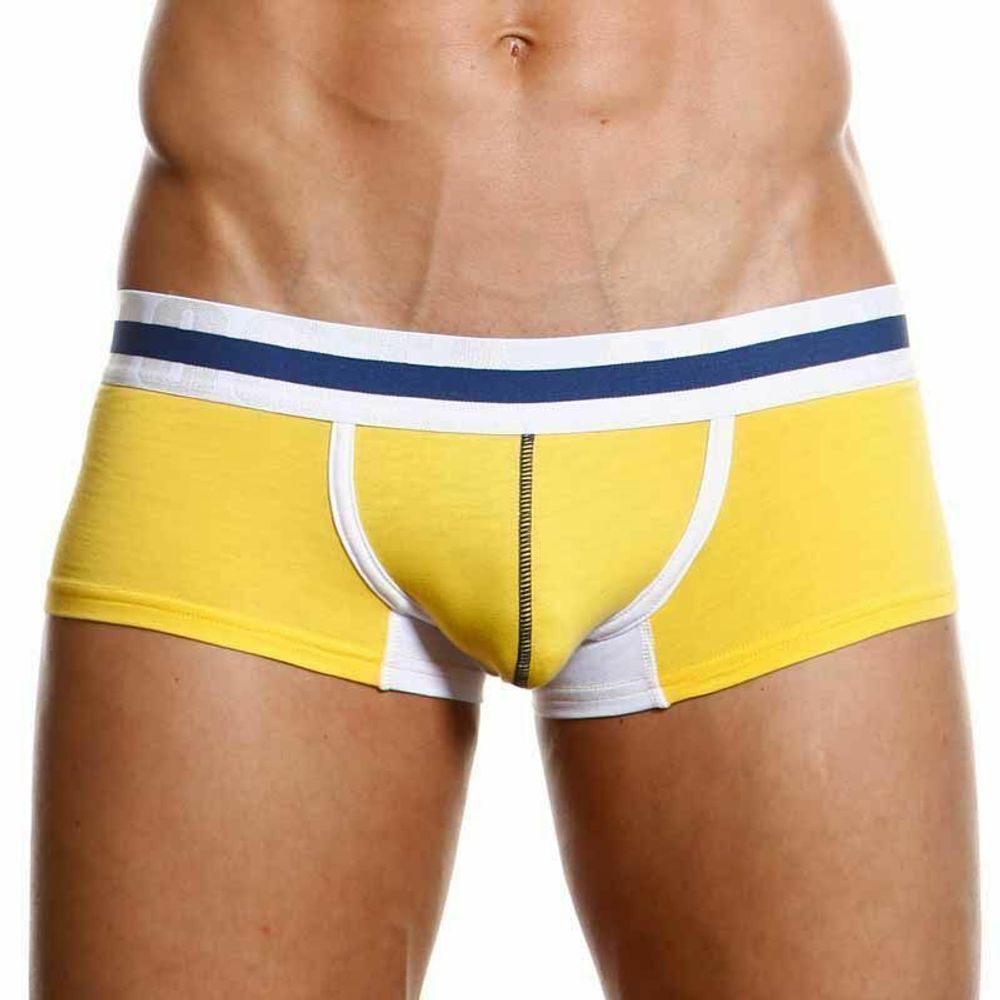 Мужские трусы боксеры желтые Croota Midpoint Hipster Yellow CR00048