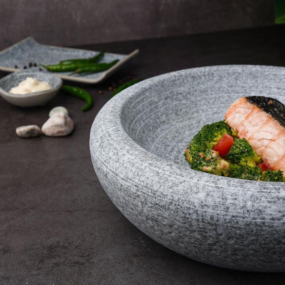 Салатник 1400 мл d 27,5 см h8 см Stone Untouched Taiga P.L. Proff Cuisine [1]