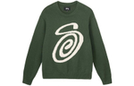 Толстовки Stussy FW22 Logo Curly S Sweater, 117073