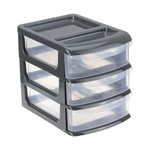 Универсальный бокс малый (3 секции) Графитовый