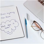 Ручка шариковая OfficeSpace "N-Joy" синяя, 0,7мм, на масляной основе, штрихкод, 1шт