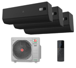 Мульти сплит-система Royal Clima на 3 комнаты (25+25+25 кв.м.) VENTURO NERO