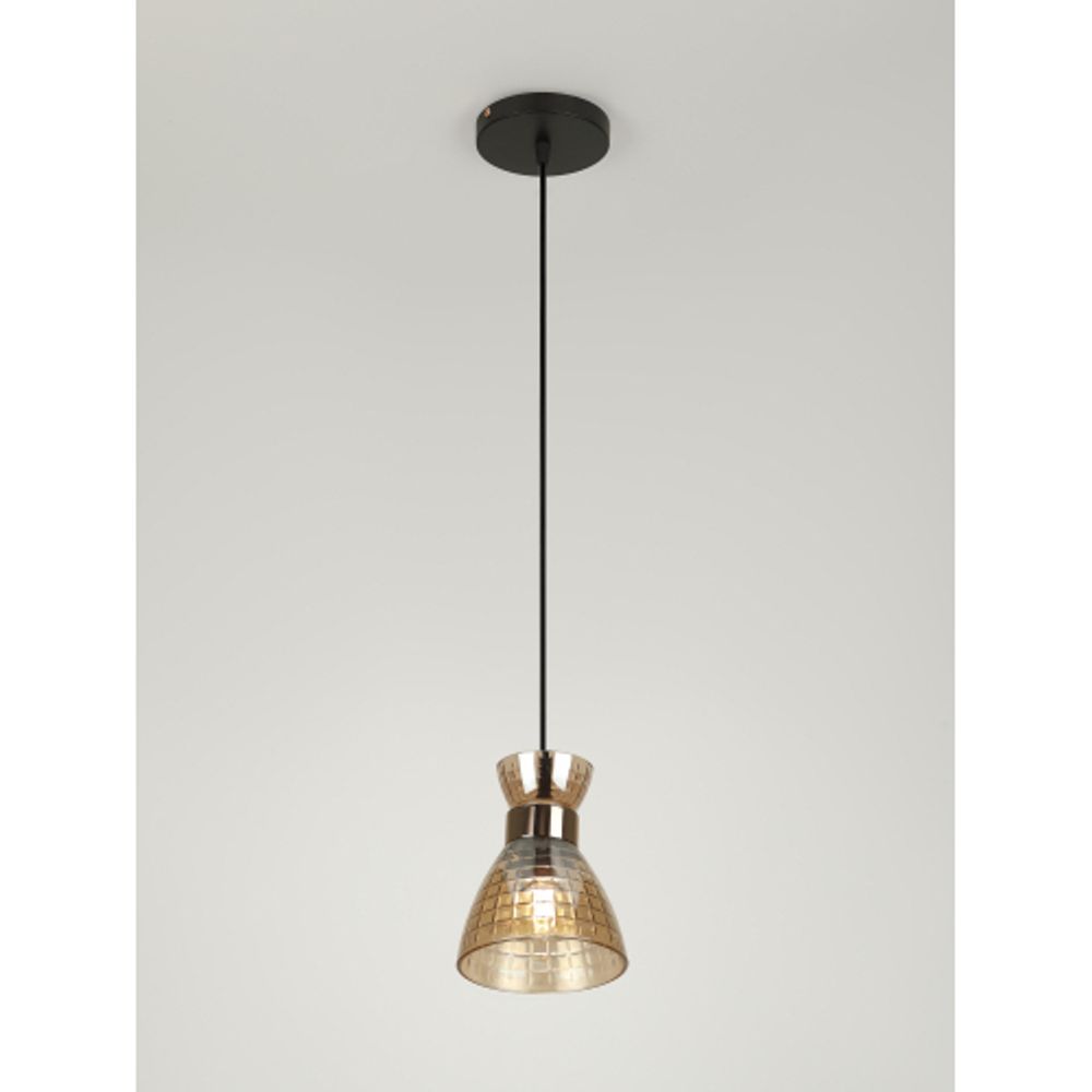 Светильник подвесной (подвес) Rivoli Iris 9186-201 1хЕ27 60 Вт модерн | Лайт