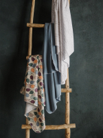 Сет из 3х пелёнок Mjölk Шарики/Blue Shadow/Hello Mommy