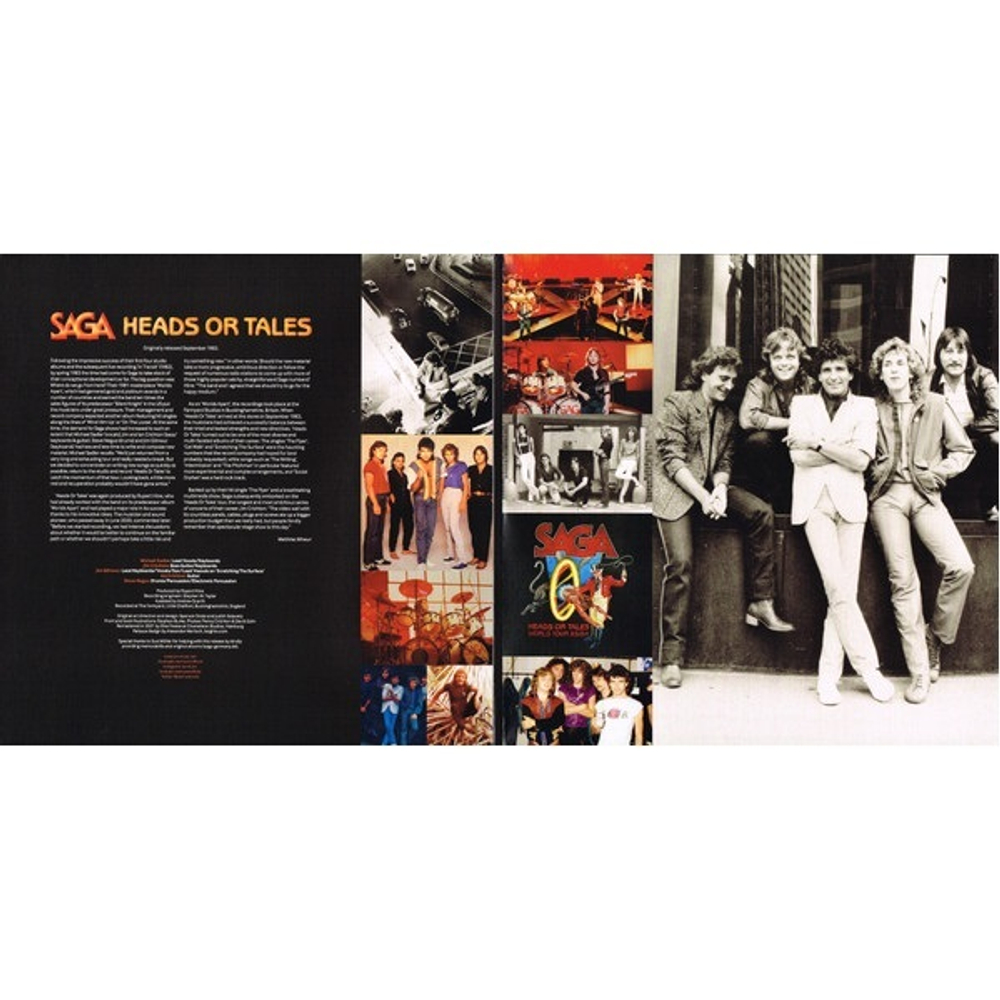 Saga / Heads Or Tales (LP)