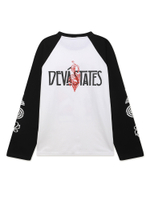 Мужской Лонгслив Raglan Tshirt - Jimmy - Black