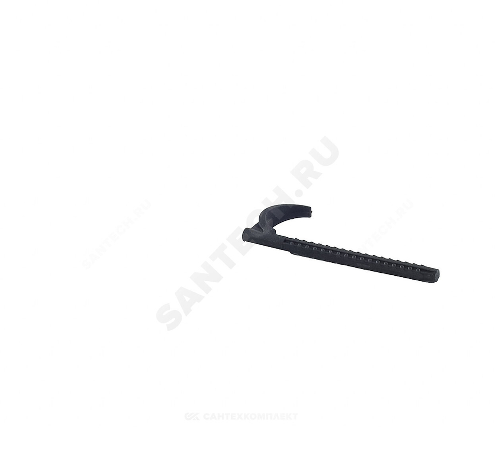 Крюк односторонний L=10см для труб Дн 10-32 Rehau 12573781002