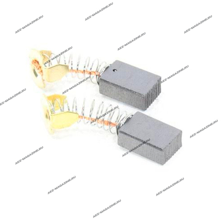 Электроугольная щетка 5,8х10х14,5 Пружина, пятак-уши подходит для МАКИТА СВ 100 в коробочке