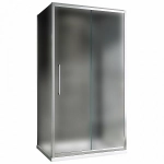 Душевой уголок ABBER Schwarzer Diamant 110х60 AG30110MH-S60M-S60M стекло матовое/профиль хром