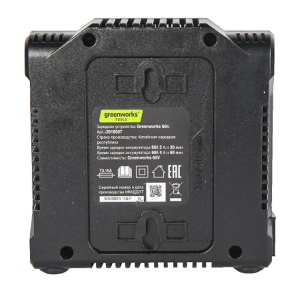 Триммер аккумуляторный Greenworks GD60LTK4 (1 x 4 Ач, ЗУ) 2108307UB