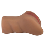 Мастурбатор-вагина Caroline (Цвет: карамель (темно-бежевый))