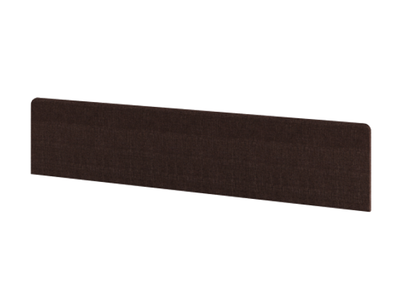 Экран фронтальный ЛДСП ткань Romeo 1650х370х32 512078-004 Каштан