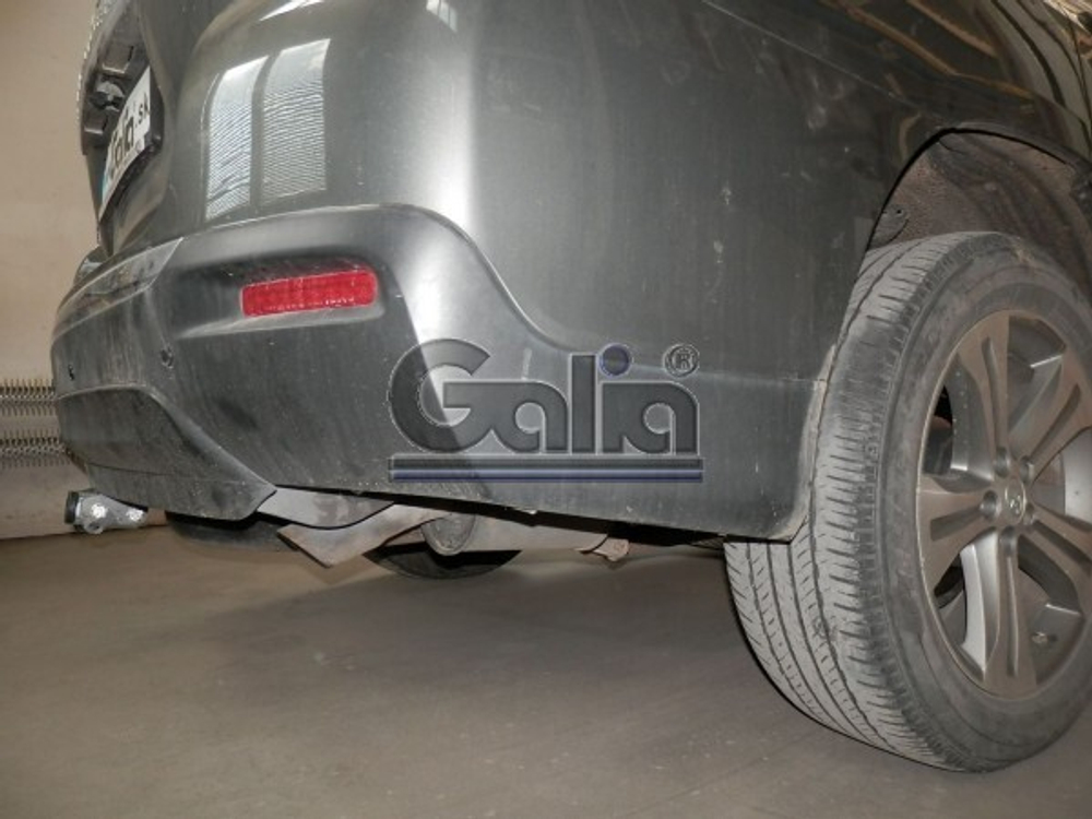 Фаркоп оцинкованный Galia T068C для Toyota Highlander 2010-2014(паспорт и сертификат в комплекте)(без электрики)