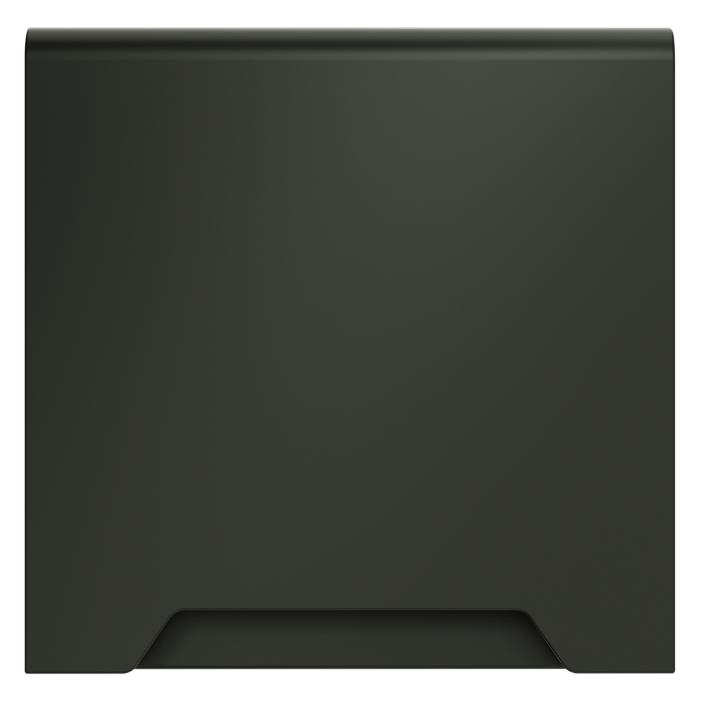 Накладка для розетки с заземлением, защитными шторками и крышкой, S70 (титан)