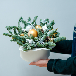 Новогодняя композиция из нобилиса 13