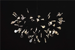 Pendant design lamp  Heracleum  Big O by Moooi (Brass,  D210)