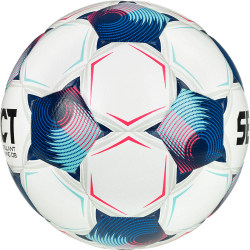 Мяч футб. SELECT Brillant Training DB V25, 0865171002, р.5, FIFA Basic,32п, ТПУ, гибр.сш, бело-синий