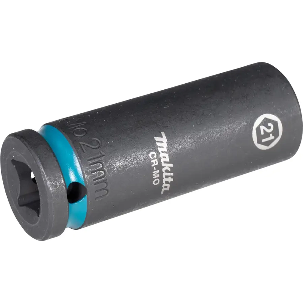Ударная удлиненная торцовая головка 21x81,5 мм Impact Black 1/2" Makita E-16508