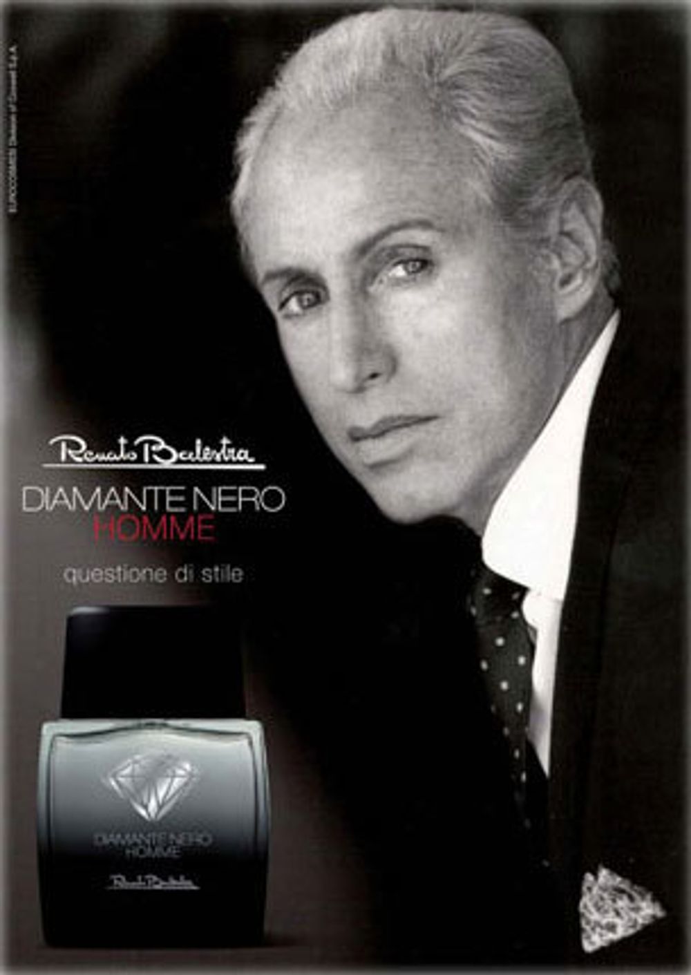 Renato Balestra Diamante Nero Homme