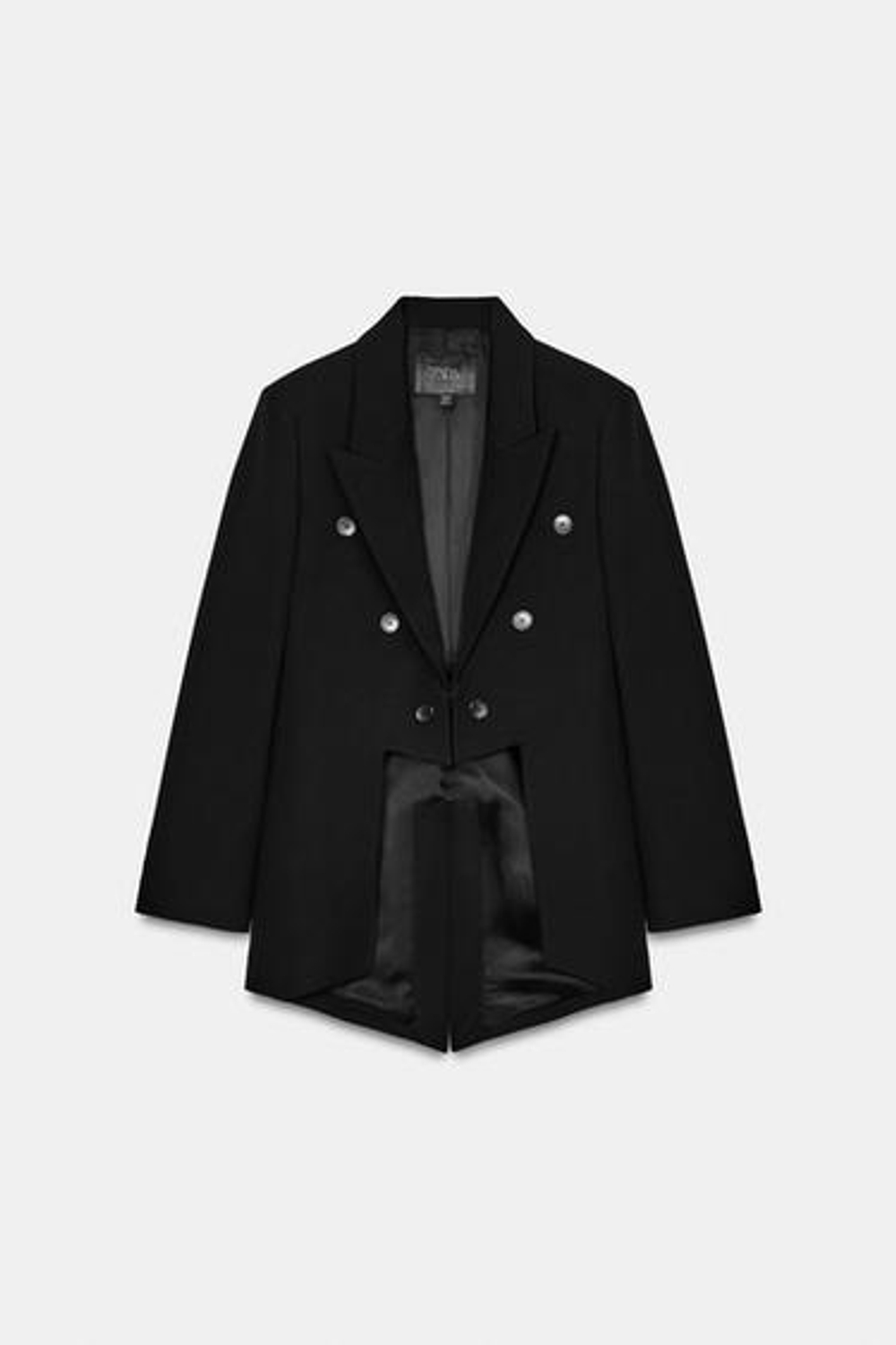 Асимметричный блейзер ZW COLLECTION - ZARA