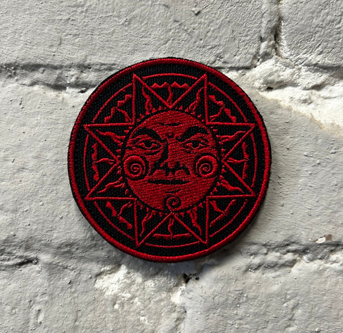 Шеврон Варгградъ "Солнце за нас-2" красный круглый на велкро