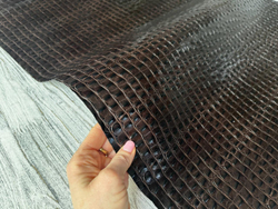 Crocco Back Choco (0,8-1,0 мм), цв. Коричневый, натуральная кожа