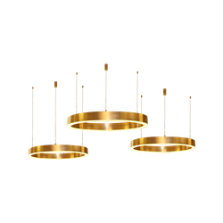 Светильник Light Ring Horizontal Copper Gold