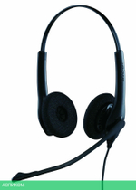 Гарнитура Jabra BIZ 1500 Duo QD черный (1519-0154)